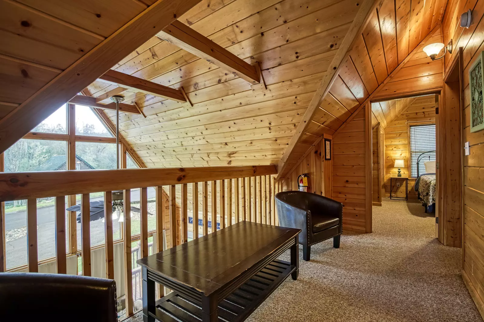 Amazing Grace upper level open hallway 