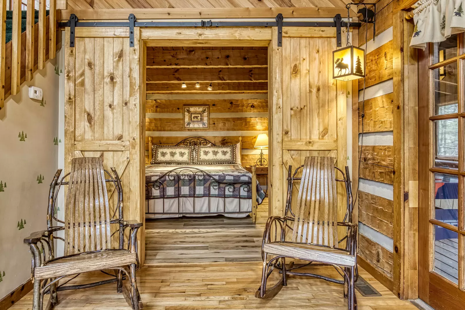 Back to Nature main level bedroom