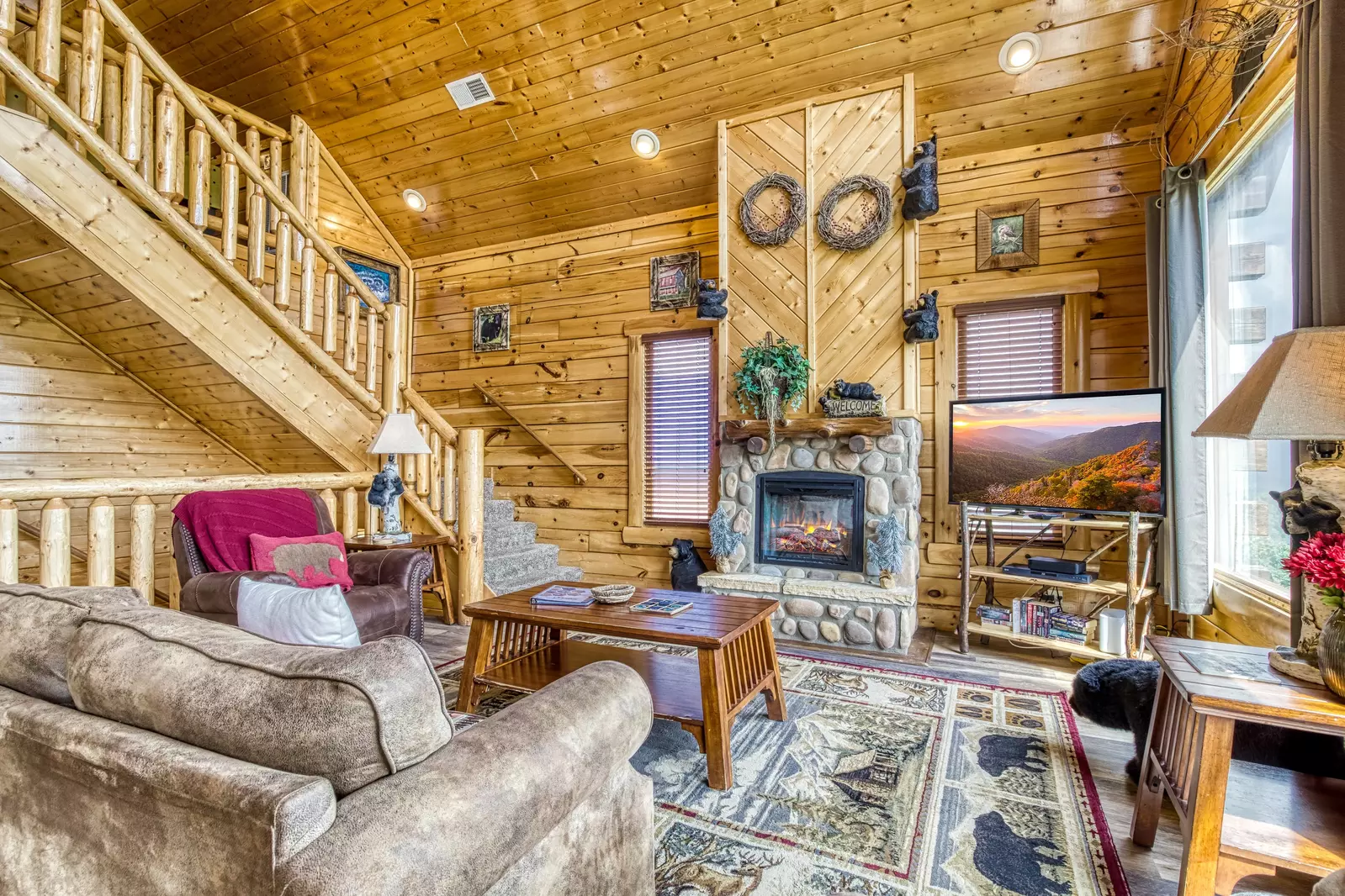 Bear's View living room