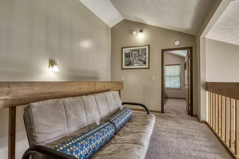 Builtmore Hideaway upper level futon