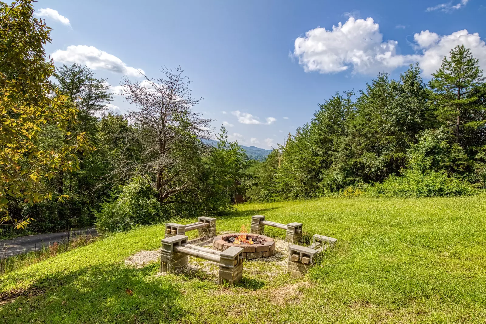 Builtmore Hideaway fire pit