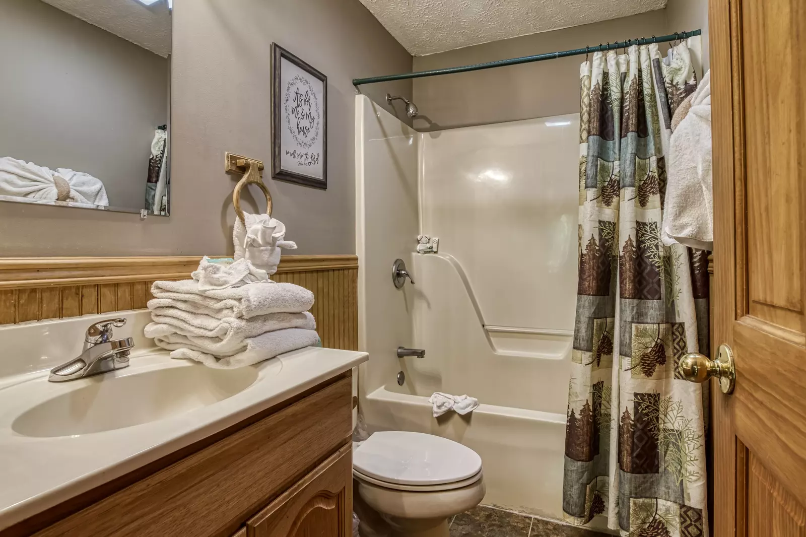 Just Hanging Out main level bathroom