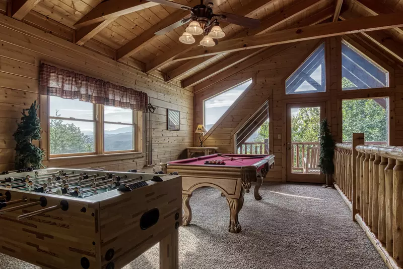 Rainbows End upper level game room
