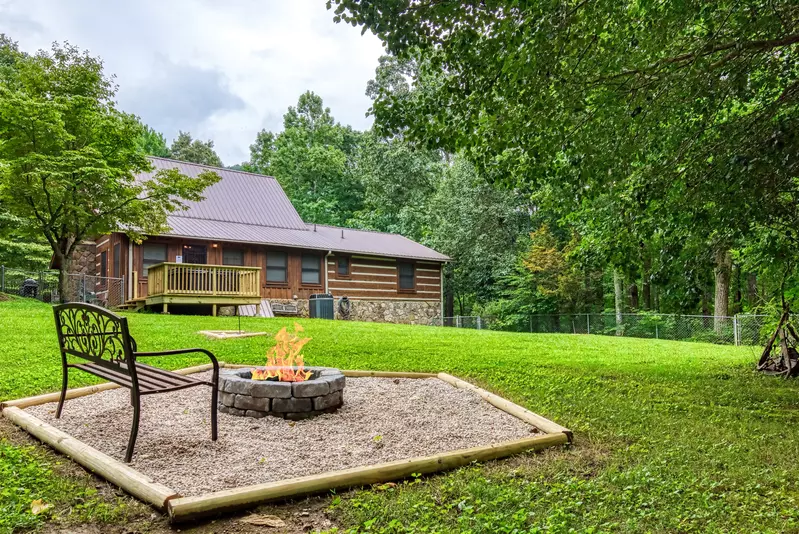 Striking in the Smokies outdoor fire pit