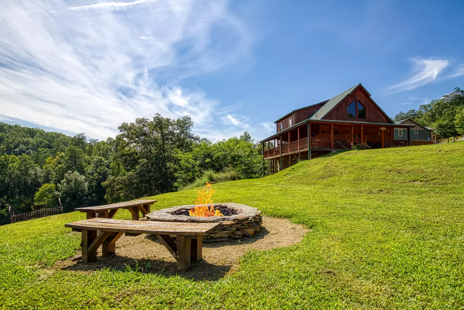The Bear Cubs fire pit