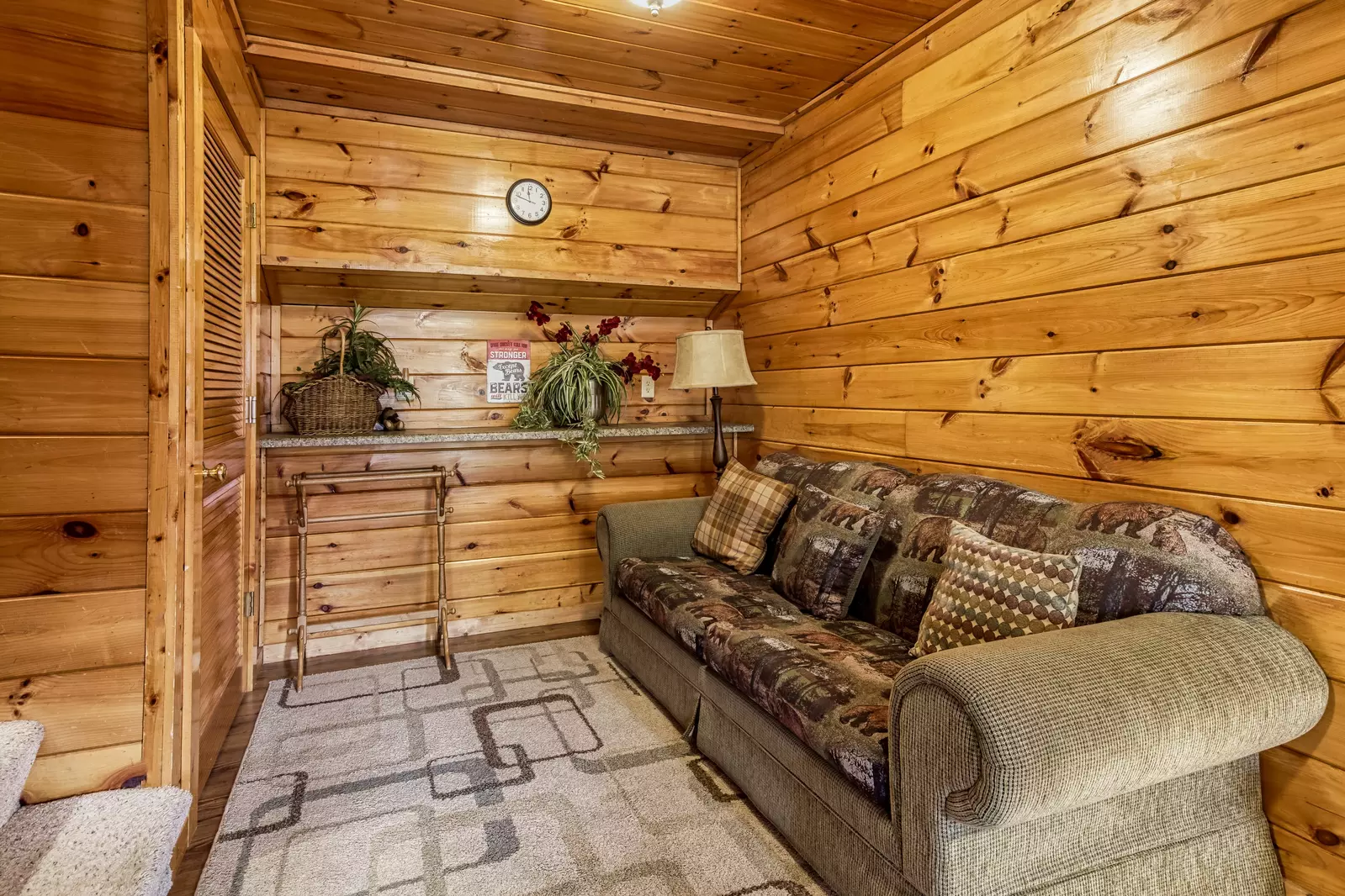Three Bears lower level couch