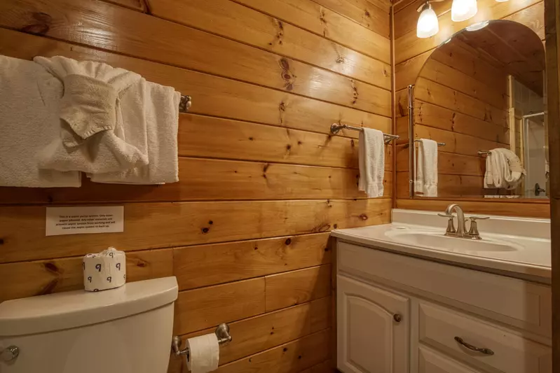 Three Bears - Lower level bathroom
