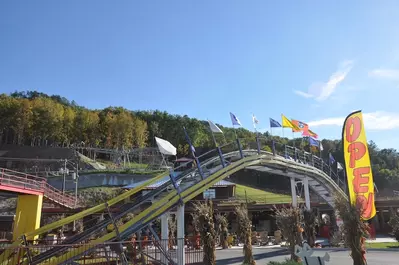 Goats on the Roof coaster