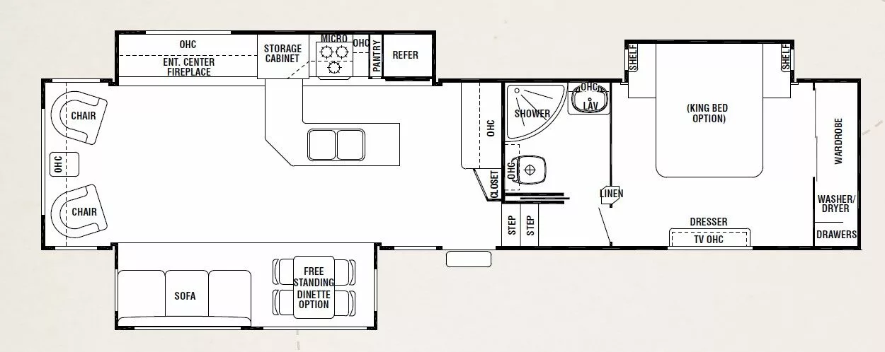 WATERFRONT - Gorgeous Spacious RV on a Lovely Mountain Stream