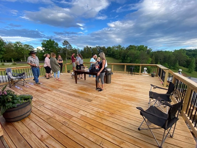 Large Deck for Entertainment