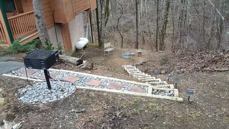 View of Grill and Firepit