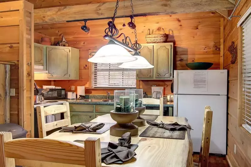 Beary Bungalow — Secluded Cozy Log Cabin with Views of Mountains