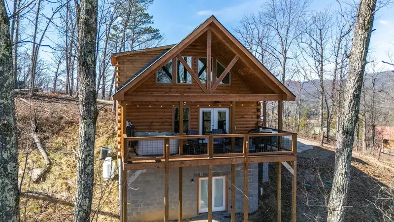 view from back of the house