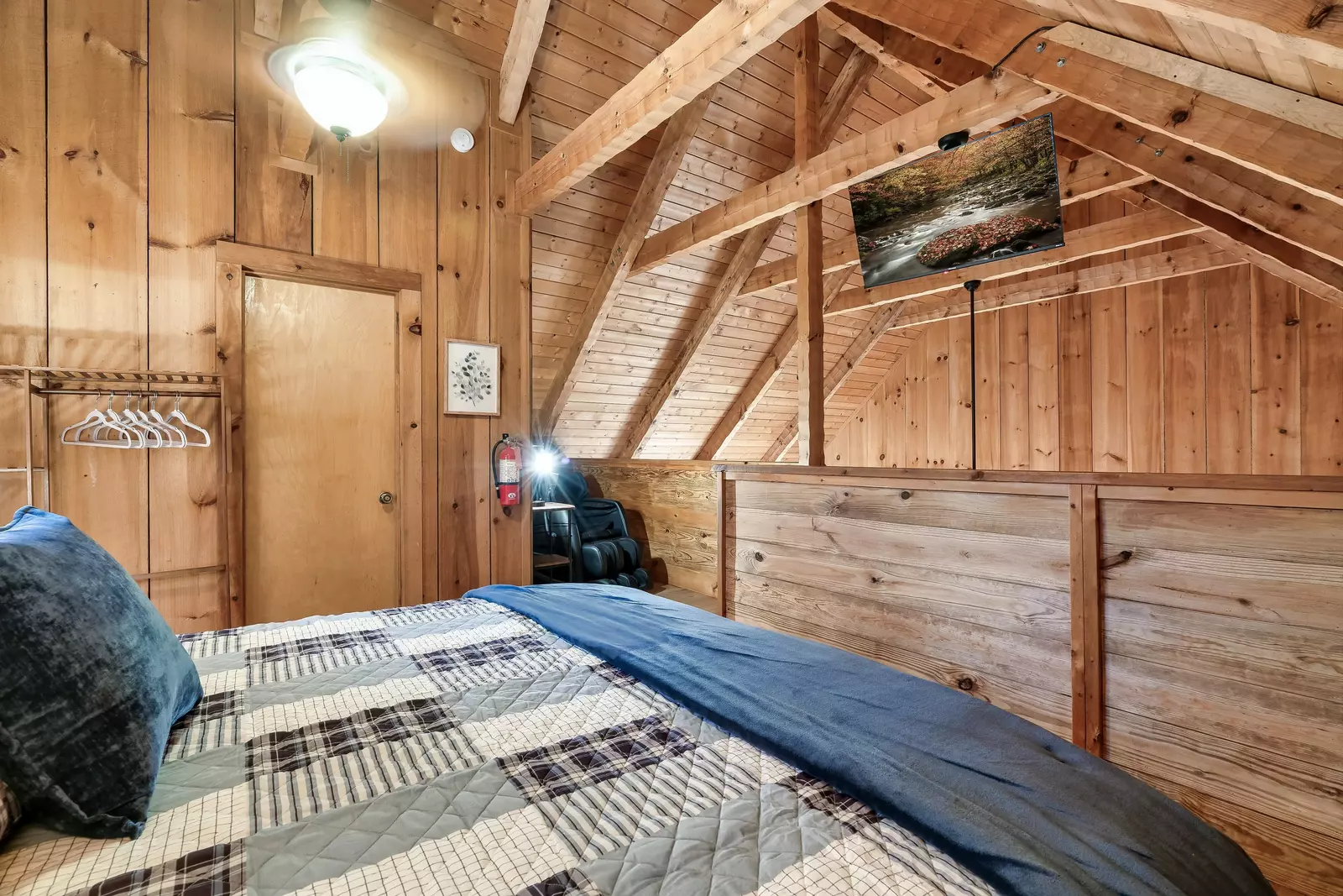 Loft Bedroom with Bathroom
