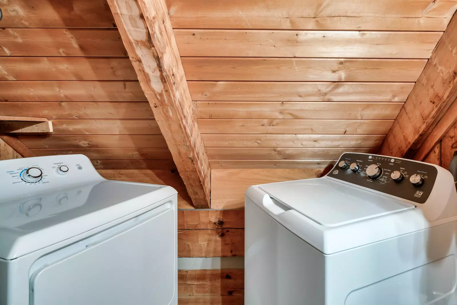 Laundry in Loft Bathroom