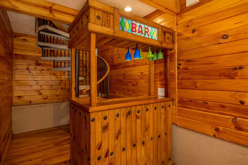 basement bar