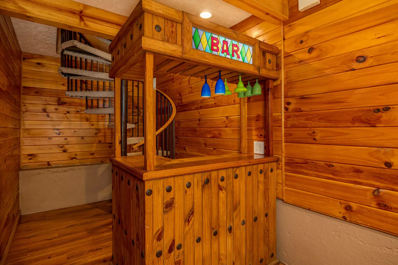 basement bar