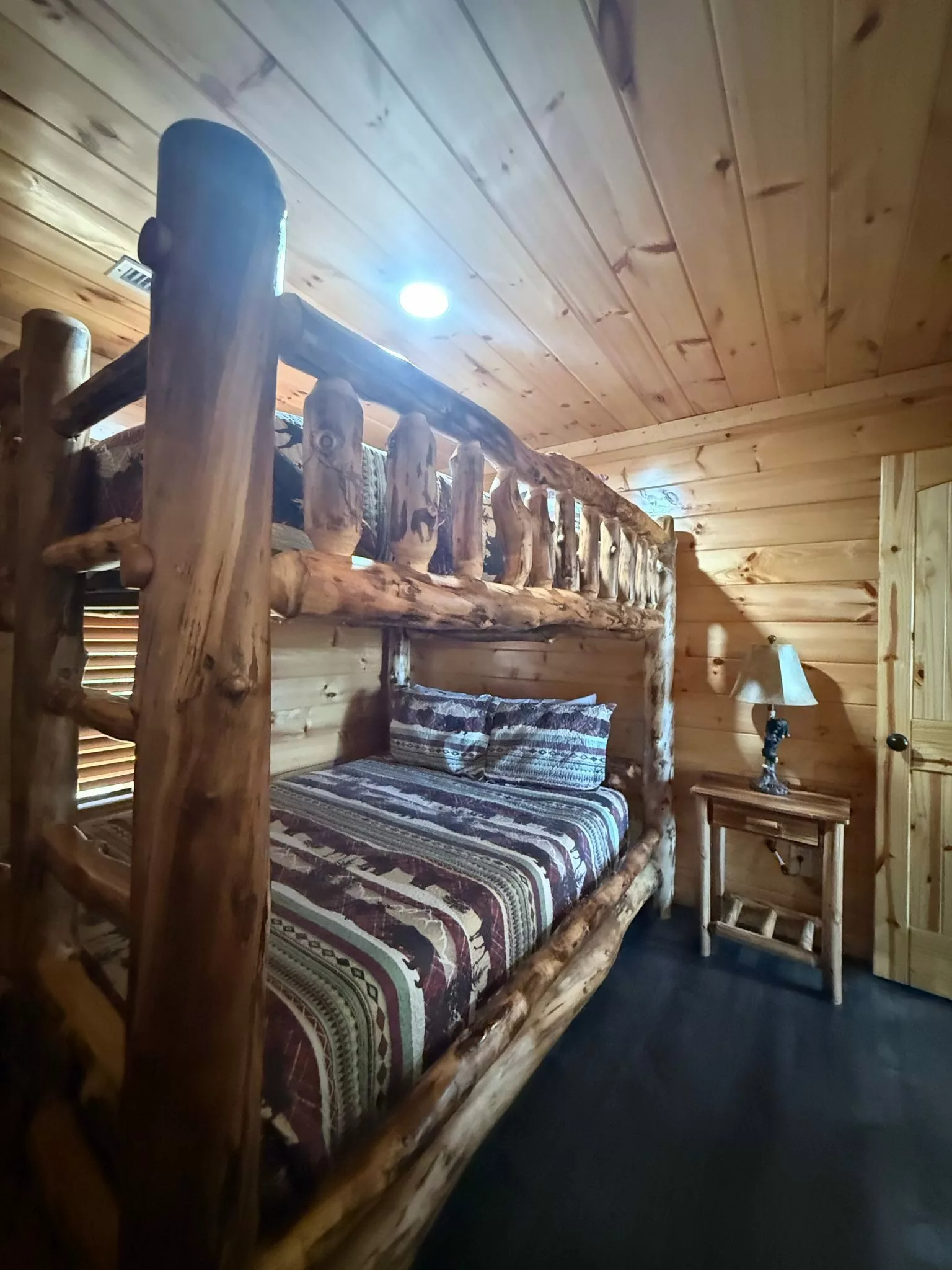queen over queen bunk bed