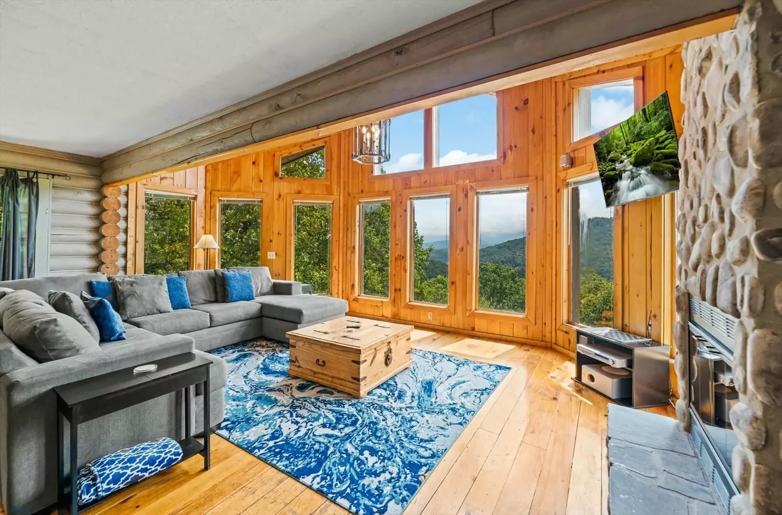 Family Room Summer View