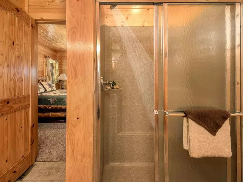 Master shower