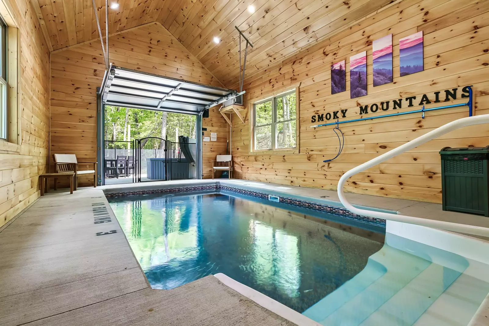 Your very own indoor pool.