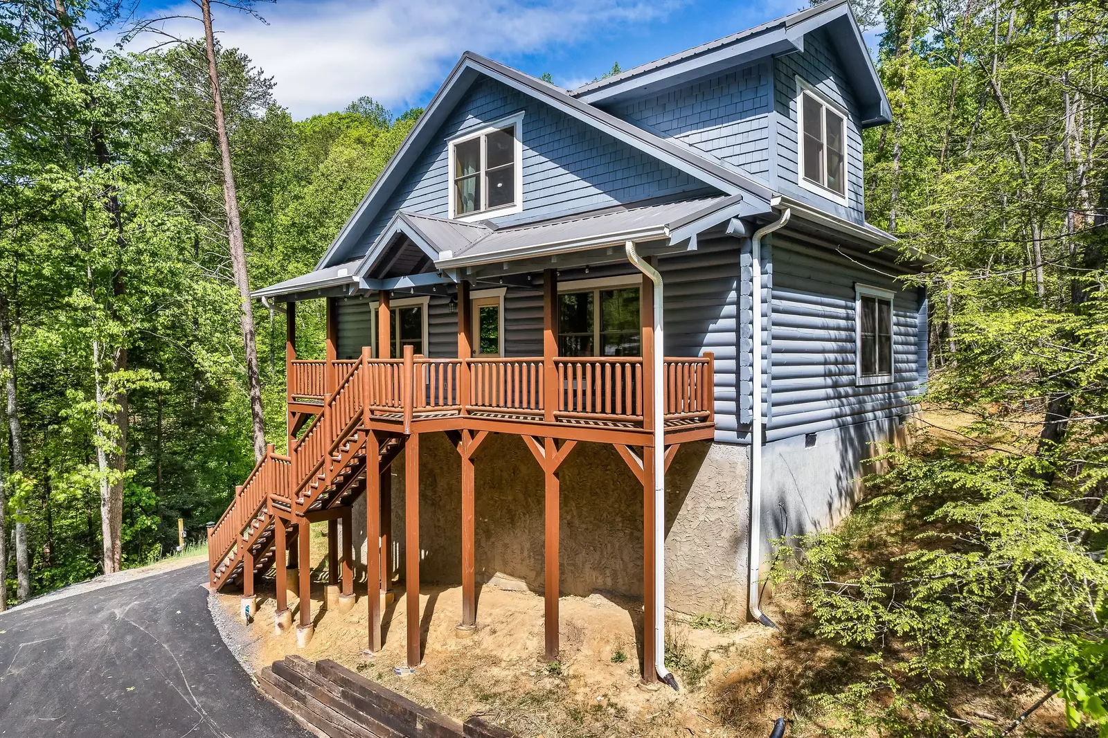 Front of the cabin
