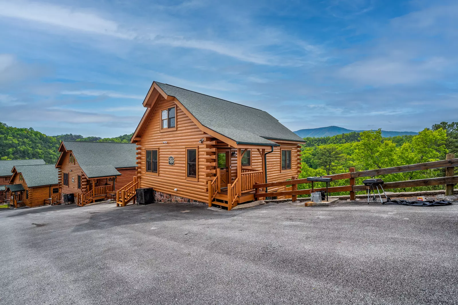 Cove Mountain View from Hot Tub