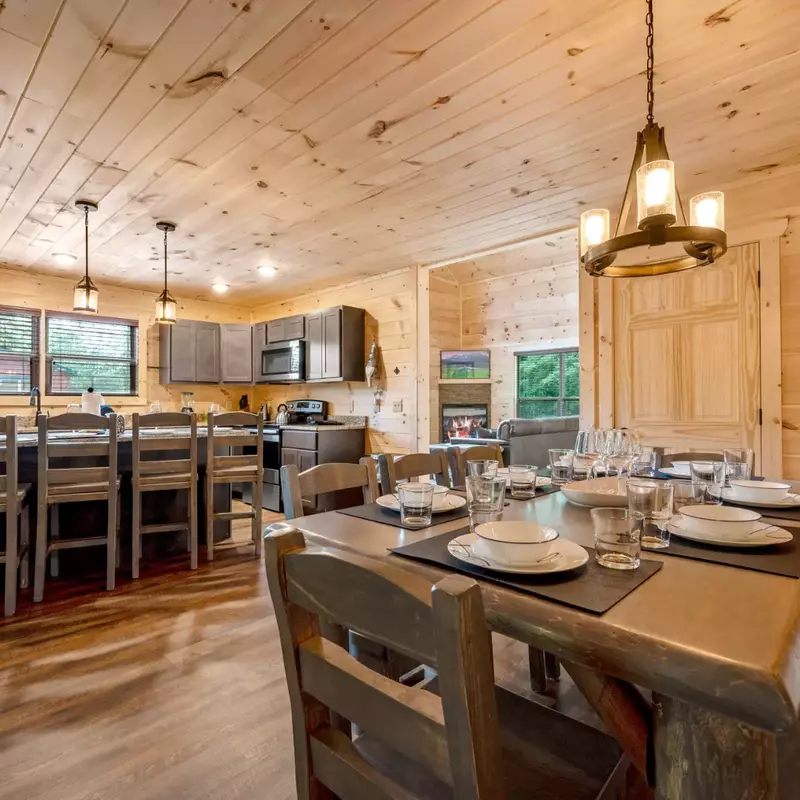 Kitchen and Dining Area