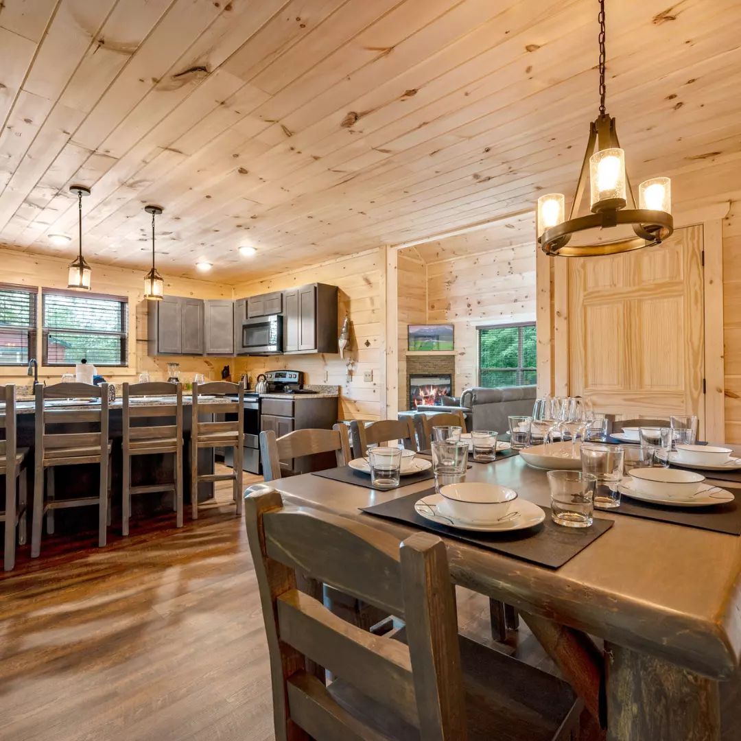 Kitchen and Dining Area