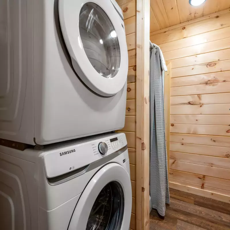 Laundry Area in Extra Bedroom Downstairs