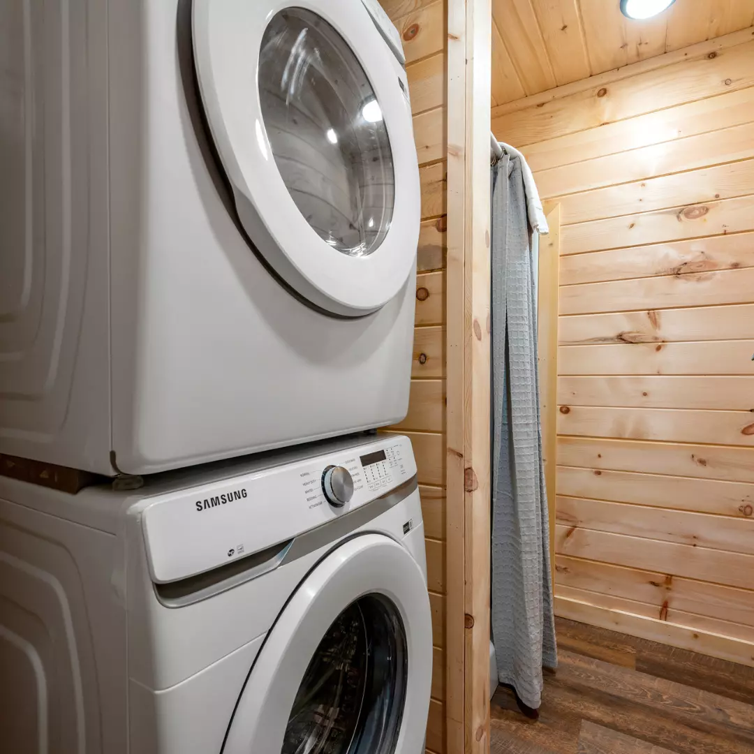 Laundry Area in Extra Bedroom Downstairs