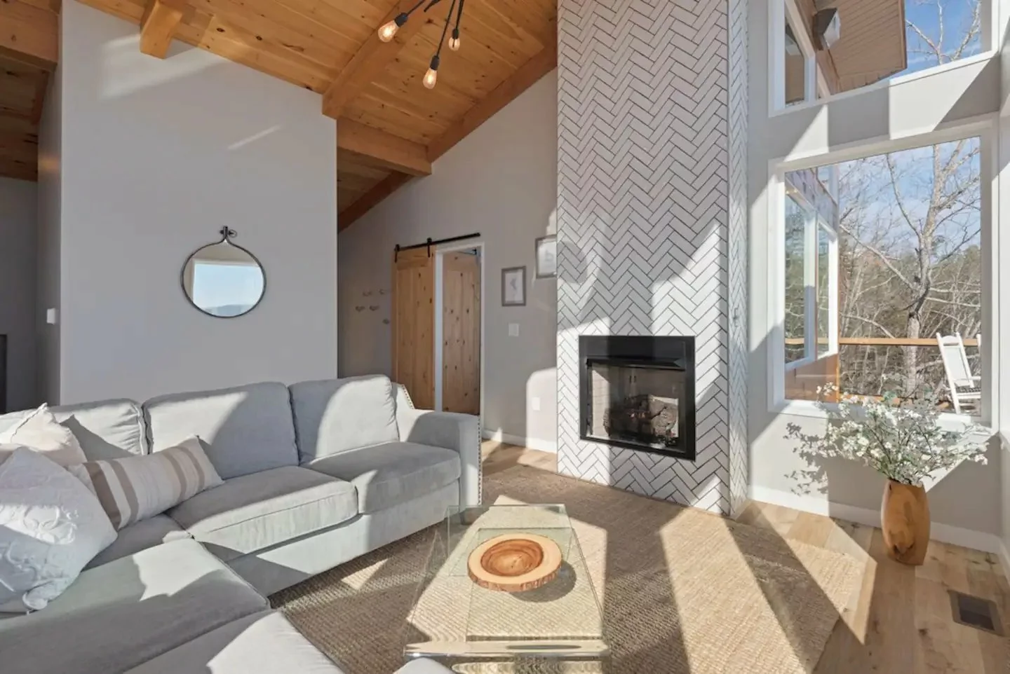 Modern Style + Best View in the Smokies w/ Hot Tub