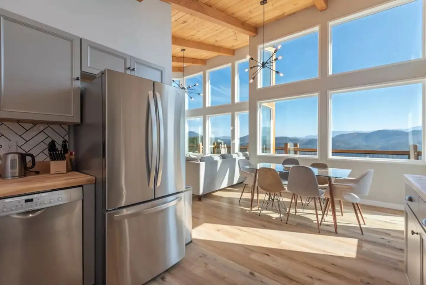 Modern Style + Best View in the Smokies w/ Hot Tub