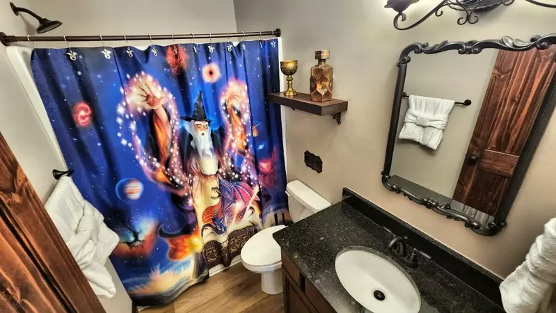 Gray Wizard King Bedroom