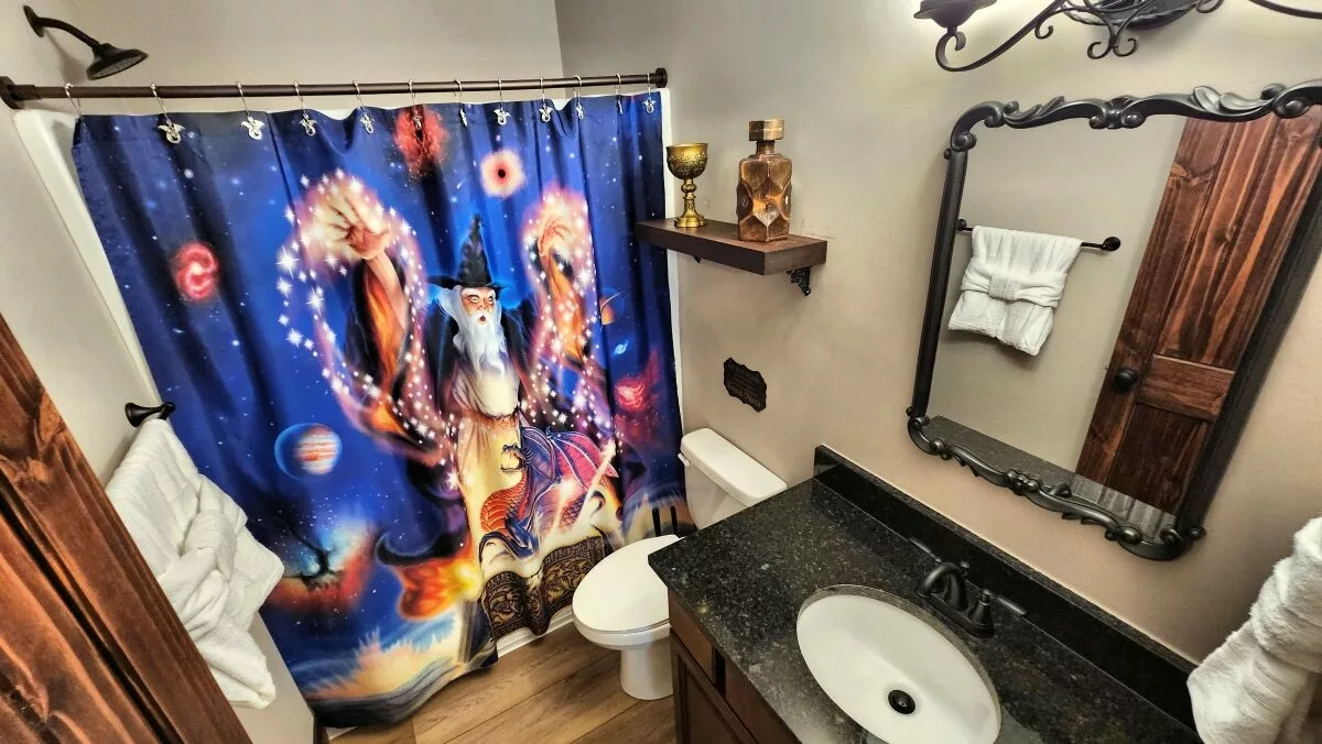 Gray Wizard King Bedroom