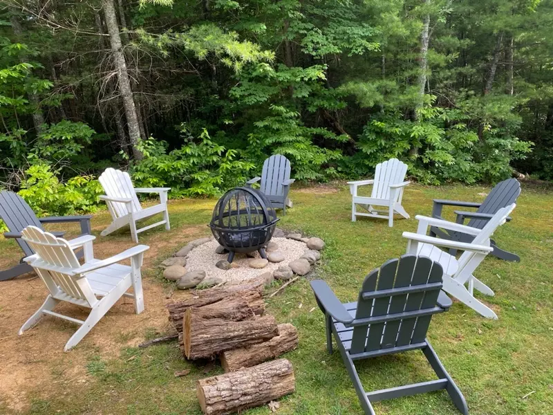Take your adventures outside and roast some smores or just enjoy the peaceful
