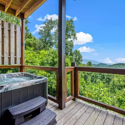 Hot Tub on lower deck