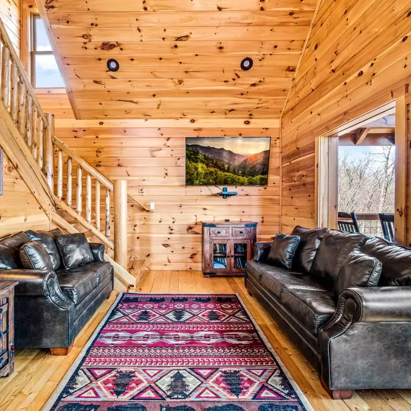 Upstairs Family room with Sleeper Sofa