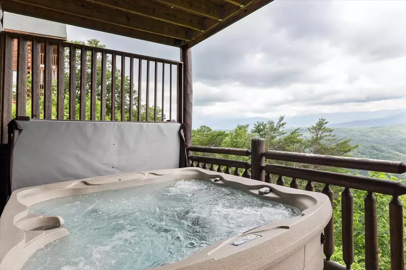 Hot Tub with a view
