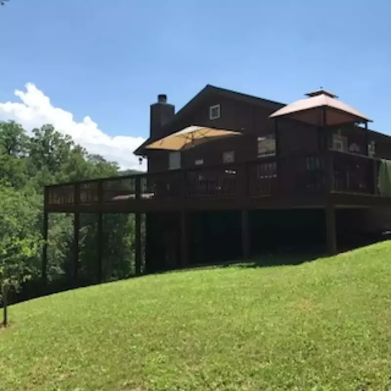 Beautiful acre secluded property