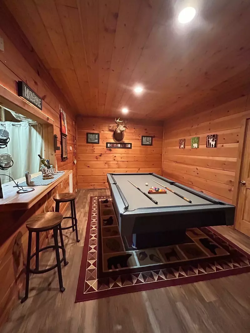 Game Room with bar