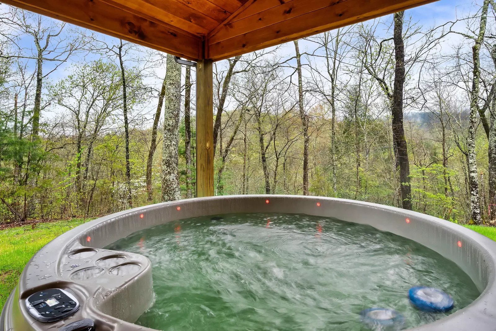 Bubbling Hot Tub
