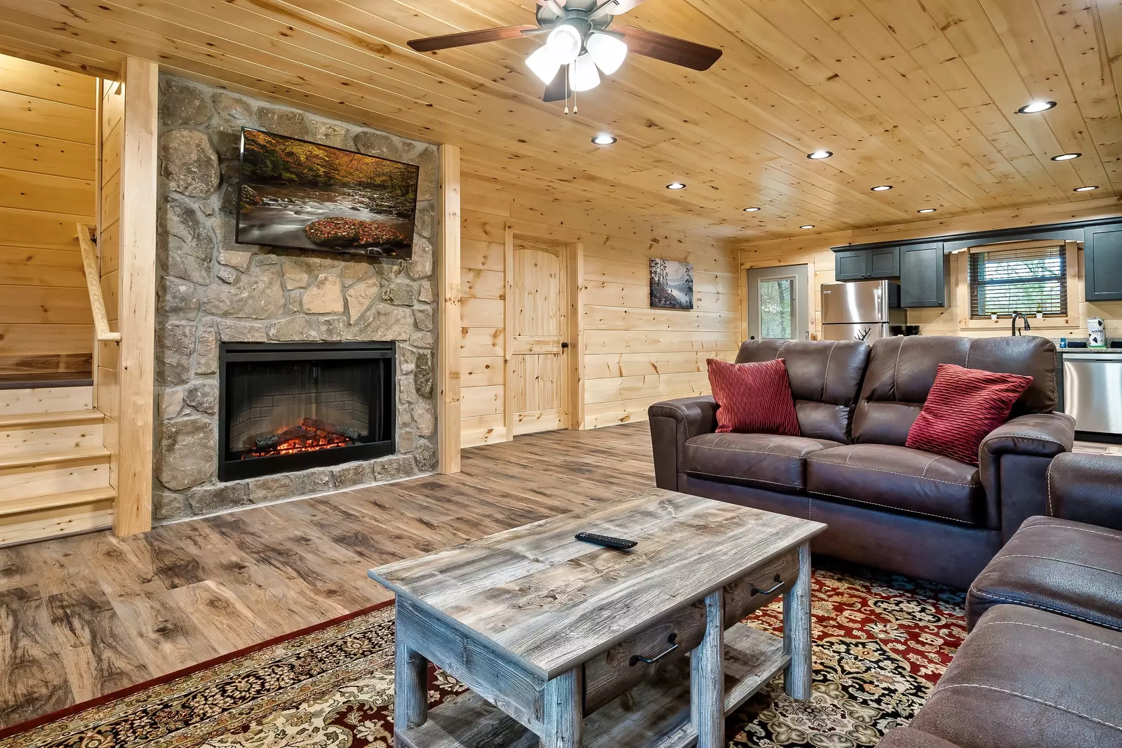 Lively Electric Fireplace