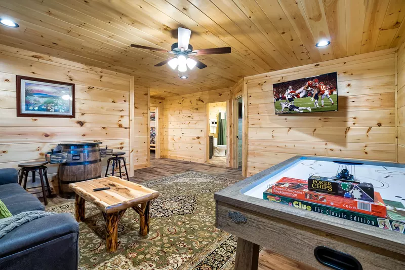 Entertaining Game Room
