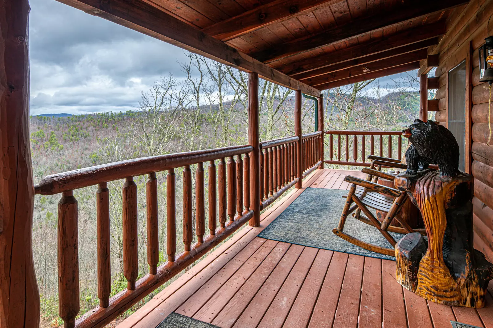 Main/Entry level deck - left side of cabin