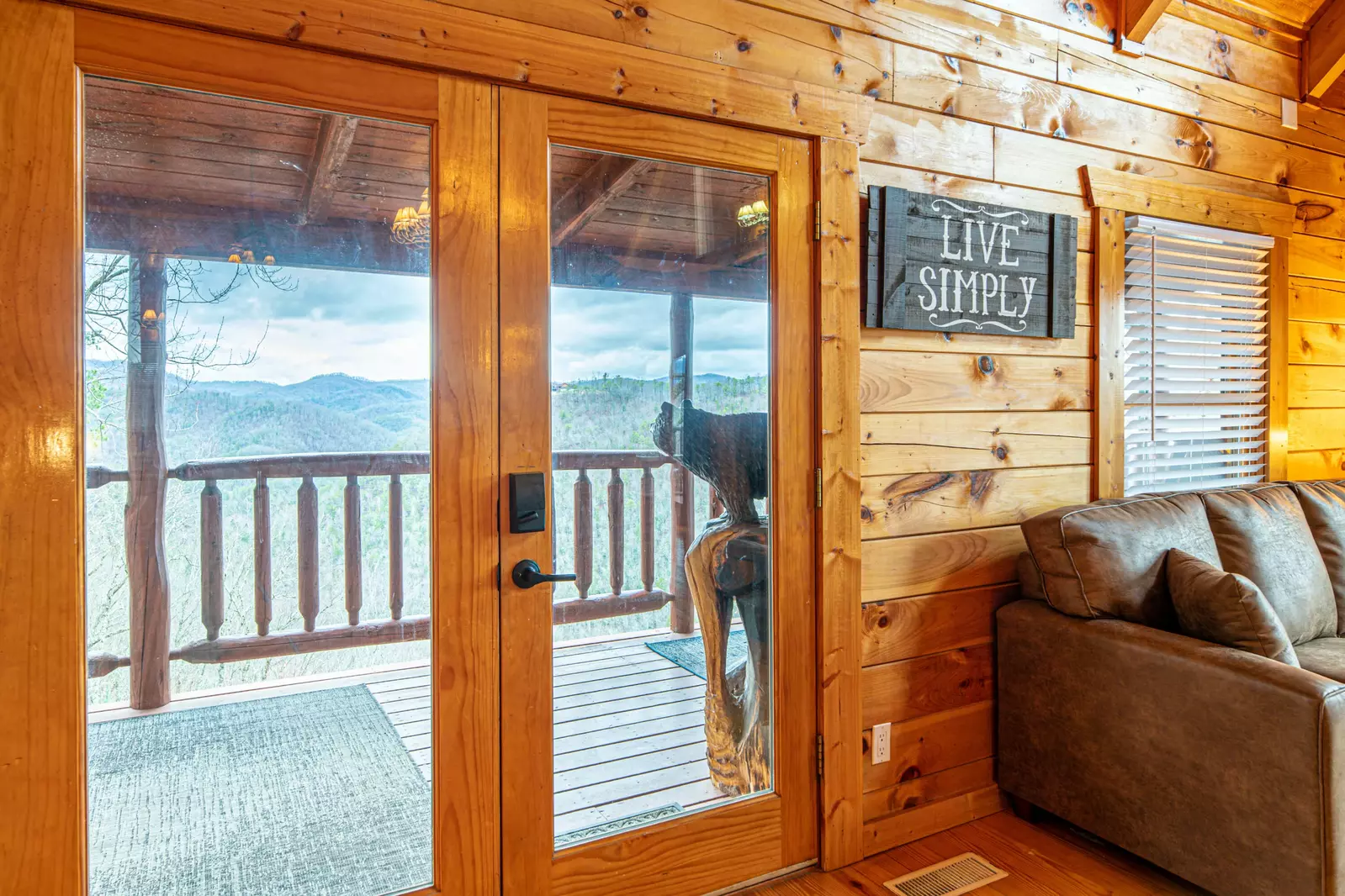 Mountain Views from inside