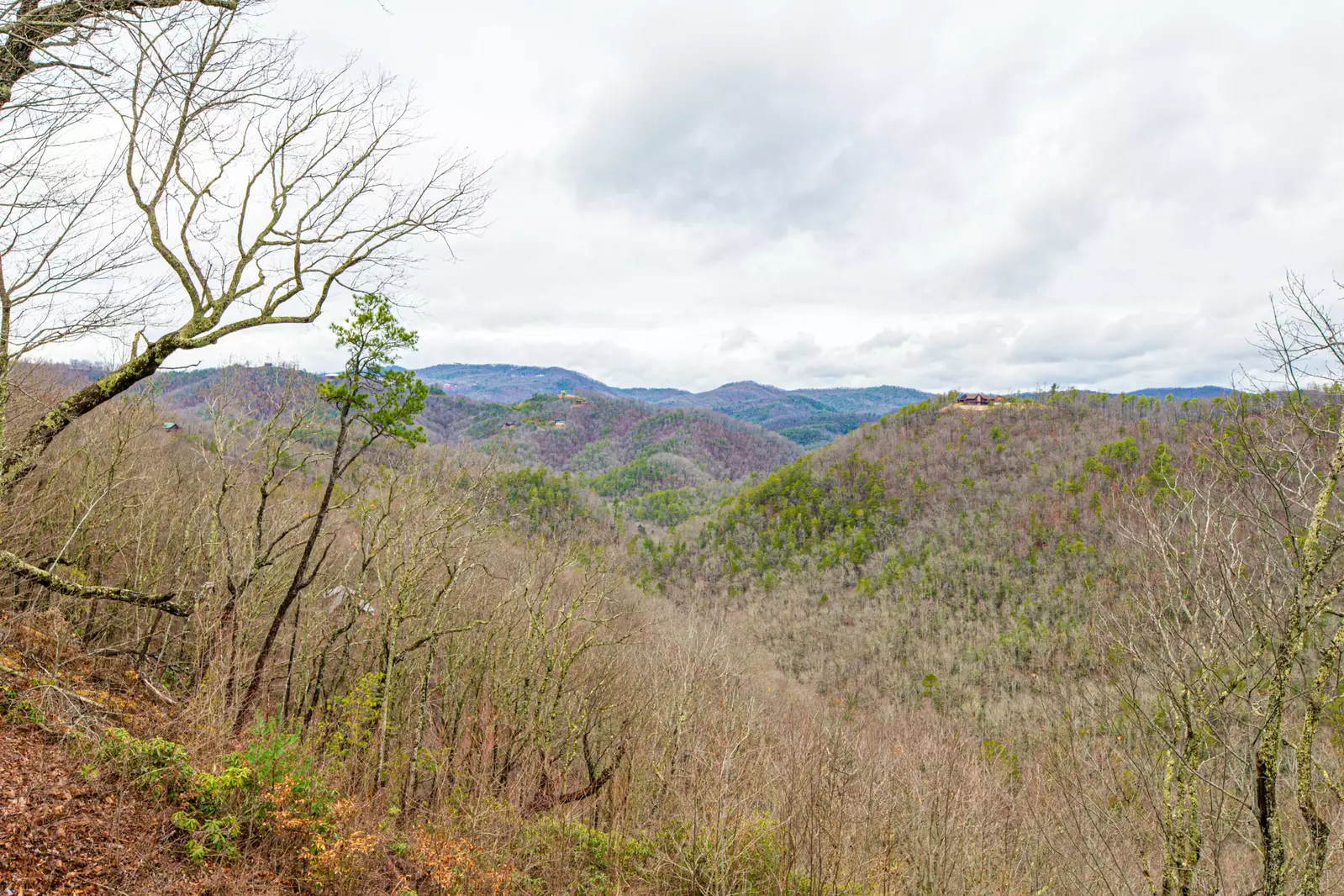 Mountain Views from main/entry level deck