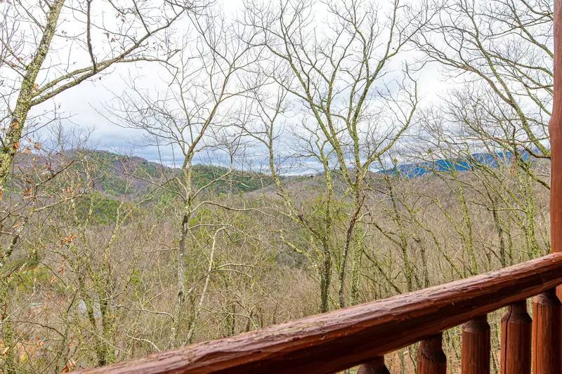 Mountain Views from back of cabin