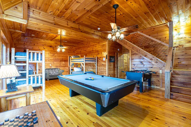 Lower level game room