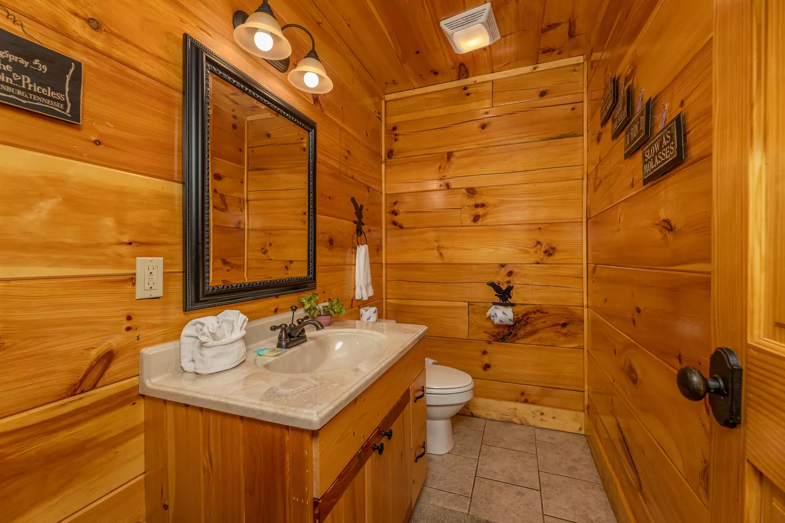 half bath first floor